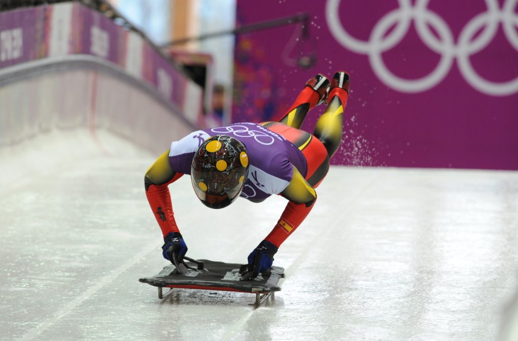 Skeleton in Spain and how creativity compensates for the lack of snow and ice