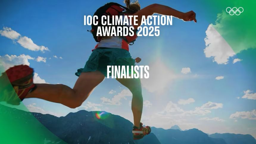 El COI revela a los finalistas de los Premios a la Acción Climática 2025