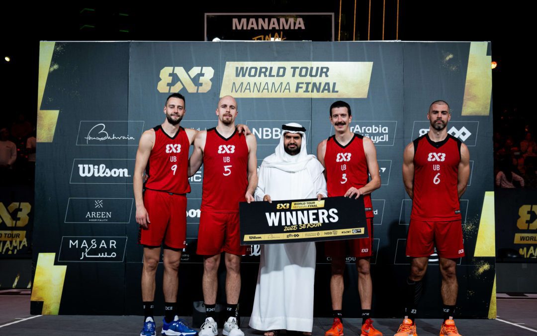 UB, el equipo más regular del FIBA 3×3 gana el título final en Manama