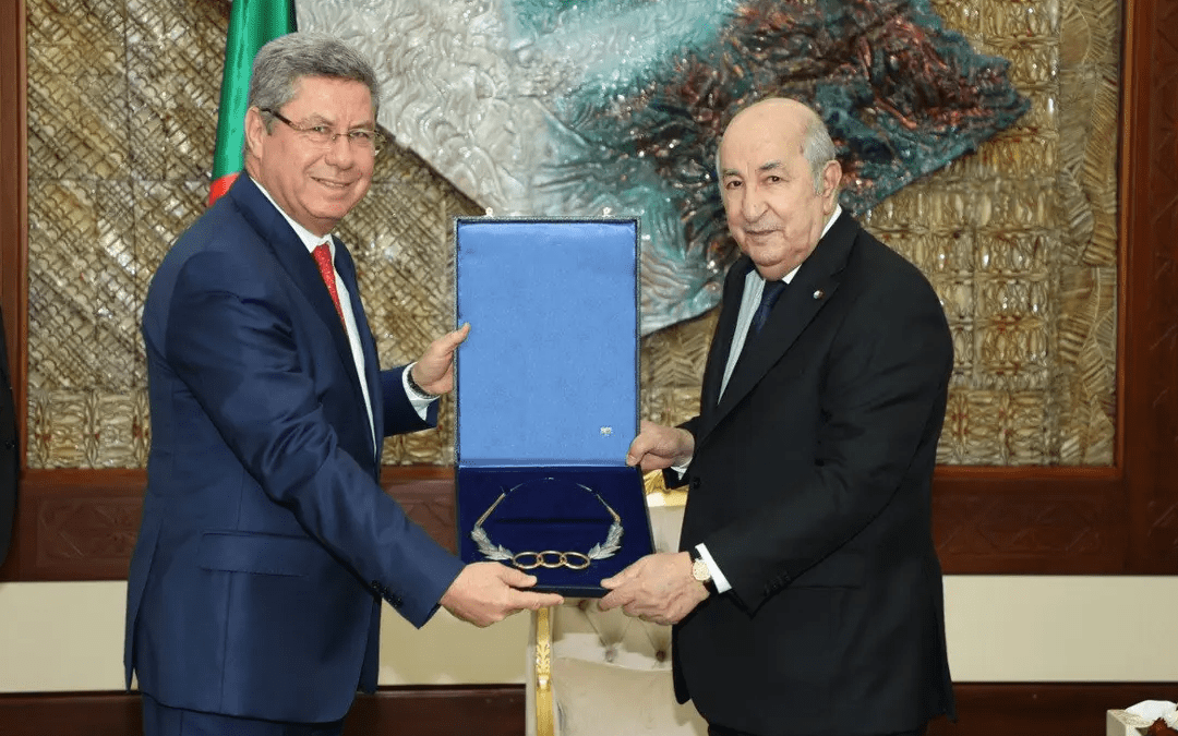 ICMG awards the Order of Merit to the President of Algeria for Oran 2022