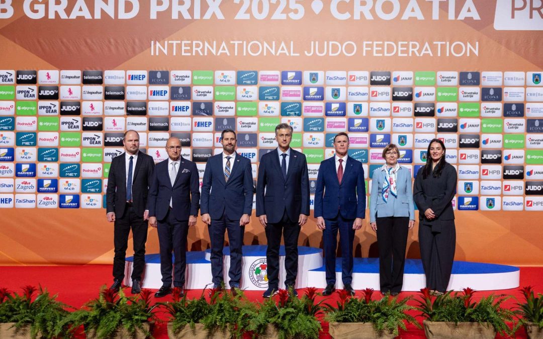 El Gran Premio de Judo de Zagreb 2025 se inaugura con la presencia del Primer Ministro Plenković