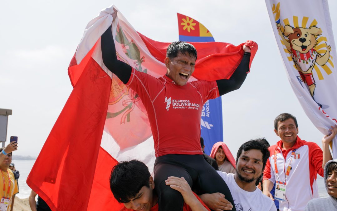 Perú arrasa en el surf de los Juegos Bolivarianos 2025 con siete oros históricos