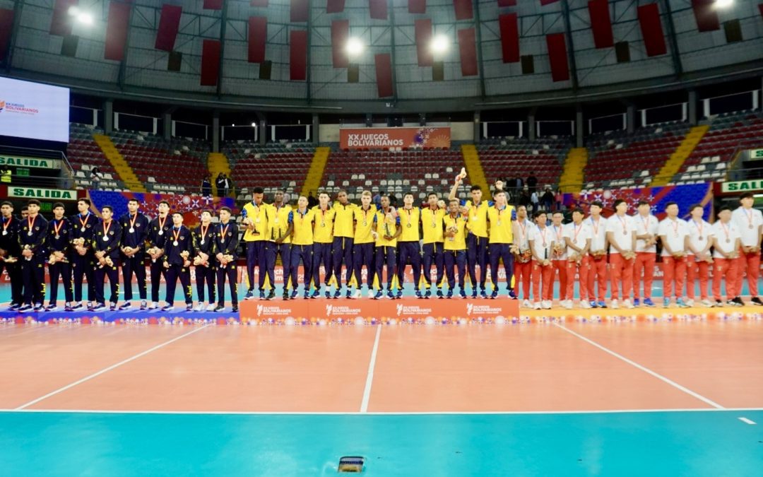 Colombia domina el voleibol sala y Perú brilla en el billar de los Juegos Bolivarianos 2025