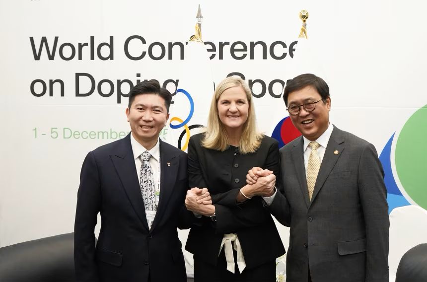 Kirsty Coventry insta a la unidad global en la lucha antidopaje durante la Conferencia Mundial