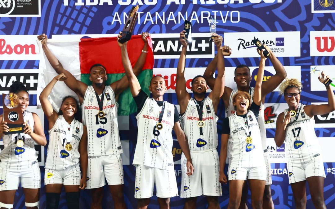 Madagascar, anfitriona y doble campeona en el FIBA 3×3 Africa Cup 2025